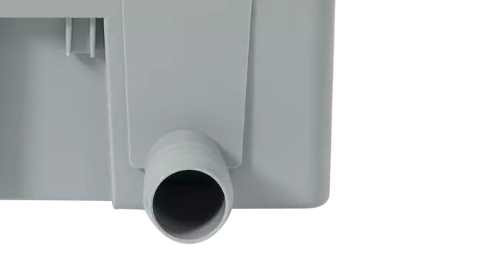 produktbild quattro filter grau1 Filtro de bajante rectangular Quattro Gris - Imagen 5