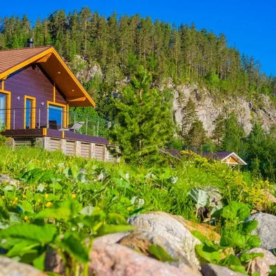 casas de campo junto a la montana 6